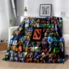 3D Classics Game Dota2 Gamer Blanket Soft Throw Blanket for Home Bedroom Bed Sofa Picnic Travel 1 - Dota 2 Merchandise Store