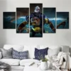 5 Pieces Wall Art Canvas Poster Painting Game Dota 2 Loading Screen Alchemist Picture Print Bedroom - Dota 2 Merchandise Store