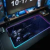 Large for DOTA2 Game Mouse Pad Computer Gaming Accessory LED Light Mousepad RGB Non slip Waterproof - Dota 2 Merchandise Store