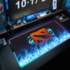 Large for DOTA2 Game Mouse Pad Computer Gaming Accessory LED Light Mousepad RGB Non slip Waterproof 17 - Dota 2 Merchandise Store