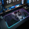 Large for DOTA2 Game Mouse Pad Computer Gaming Accessory LED Light Mousepad RGB Non slip Waterproof 3 - Dota 2 Merchandise Store