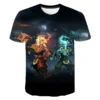 Summer Game Dota 2 3D Print T Shirts Streetwear Casual Men Women Fashion Short Sleeve T 6 - Dota 2 Merchandise Store