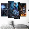 kf Sccd90adf13654b32b035e9af4ab1f471s 5 Panels Canvas Wall Arts Game DotA 2 Poster Paintings Interior Living Room HD Home Decorative - Dota 2 Merchandise Store